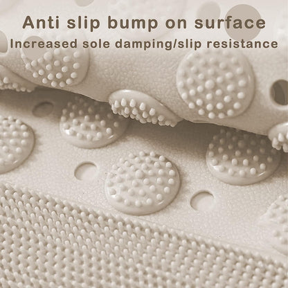 Anti-Slip Shower Bath Mat With Foot Scrubber